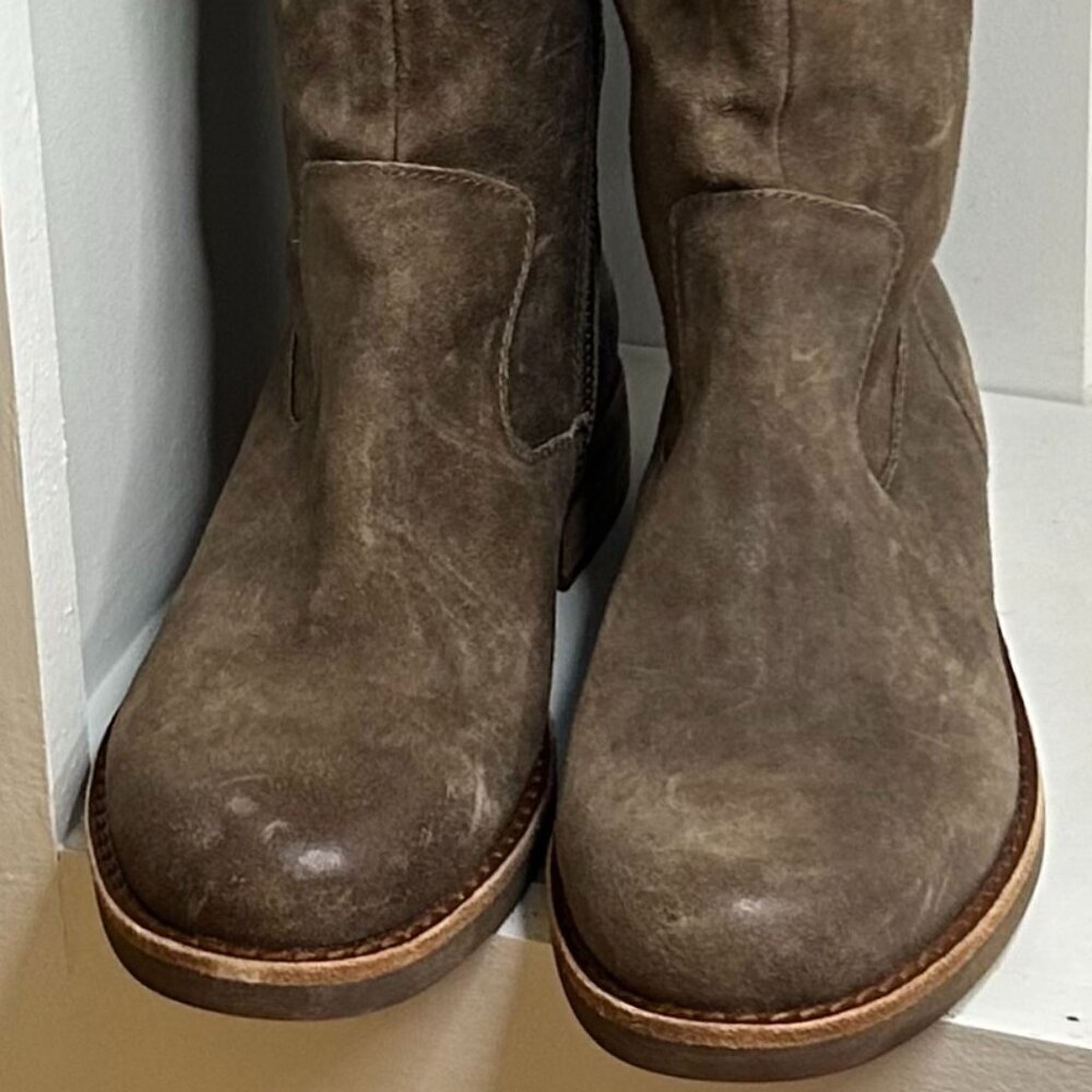Kork-Ease Womens Suede Round Toe Knee-High Boots Size 6.5 - Picture 3 of 8